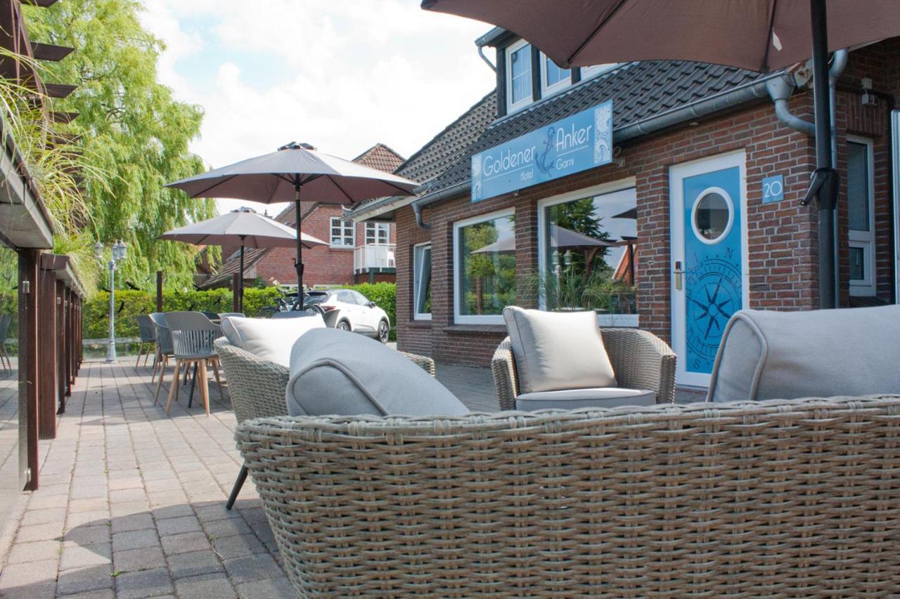 Hotel Garni Goldener Anker Greetsiel Eksteriør billede