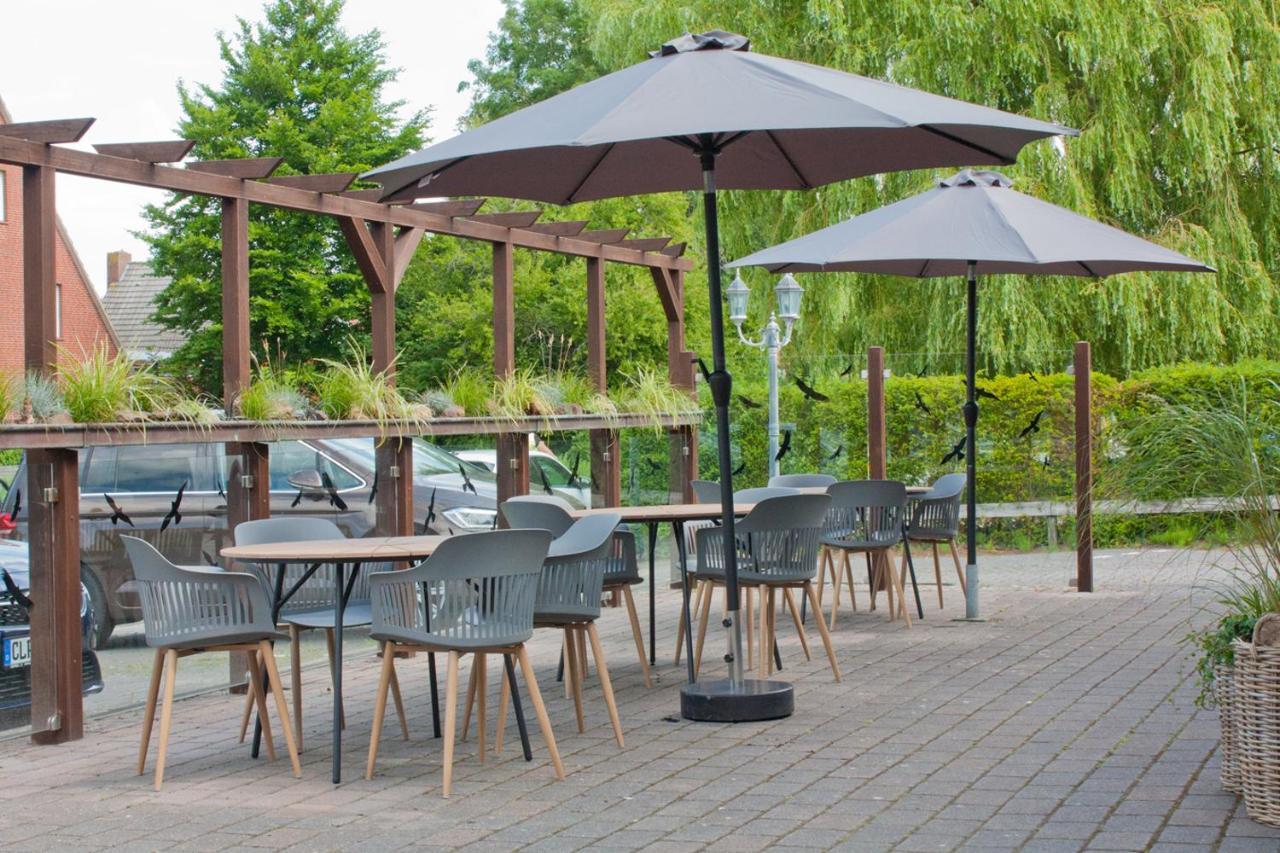 Hotel Garni Goldener Anker Greetsiel Eksteriør billede